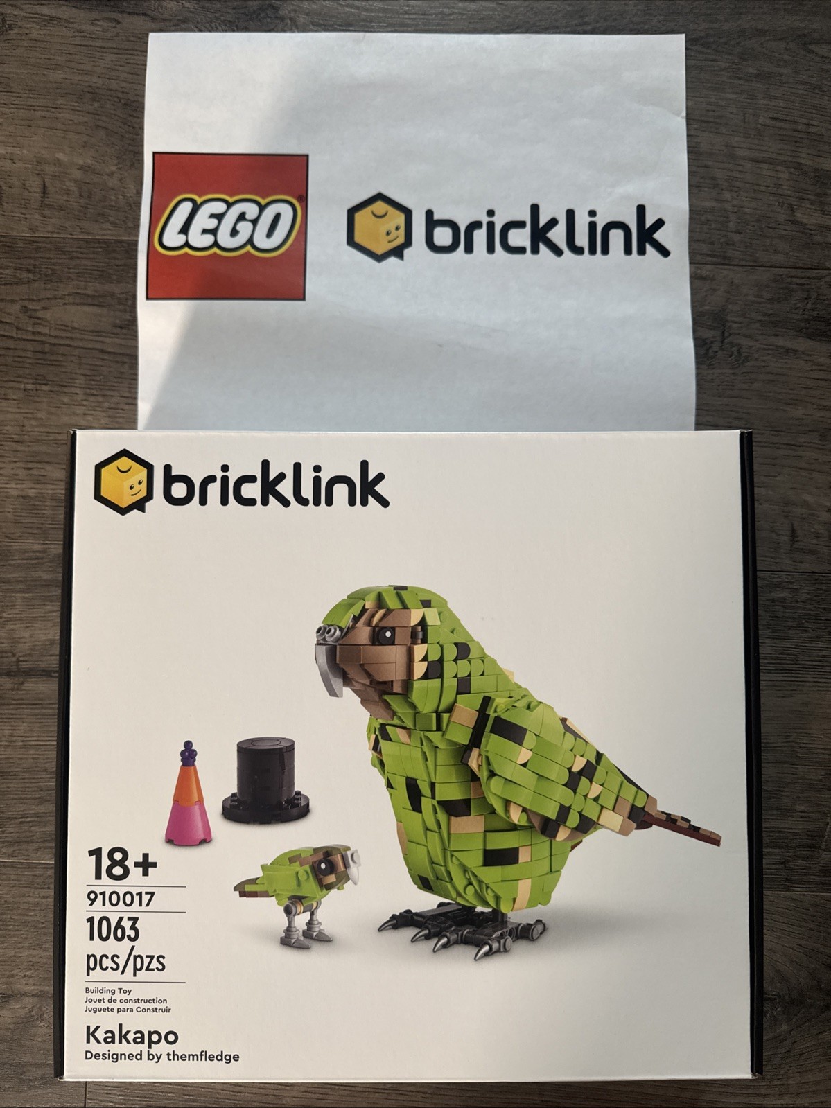 LEGO Bricklink 910017- Kakapo New and Sealed