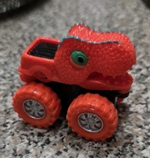 Spark Create Imagine Red Orange Dinosaur Monster Truck Figure