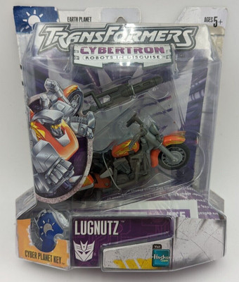 Vintage 2005 Hasbro Transformers Lugnutz Action Figure Sealed New MOC