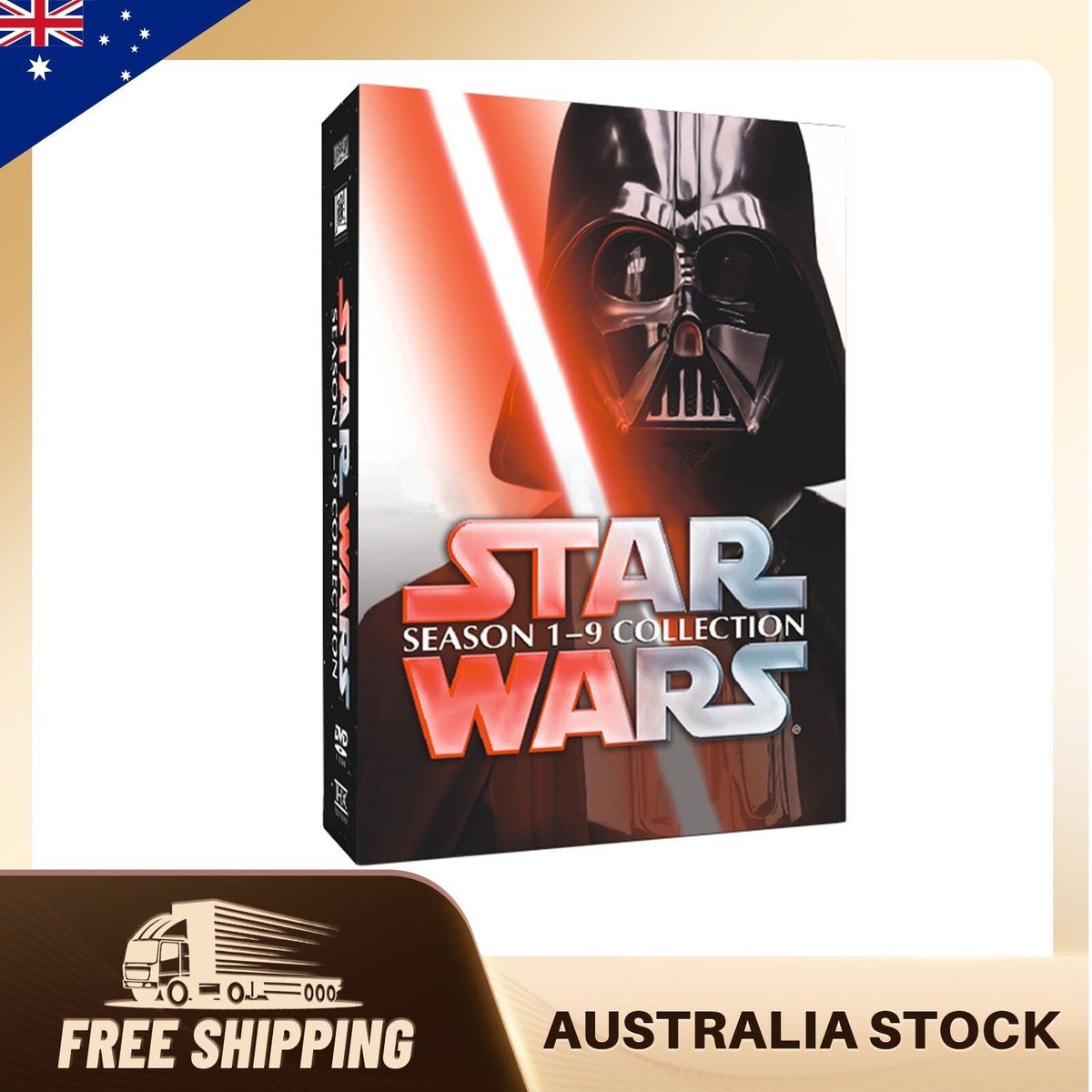 Star Wars: Season 1-9 The Complete Series DVD New & Sealed Box Set