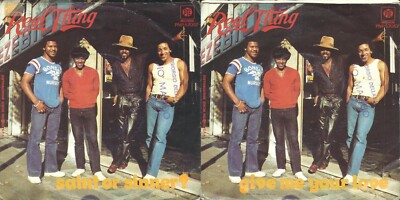 Disco 45 Giri Real Thing   Saint Or Sinner? // Give Me Your Love