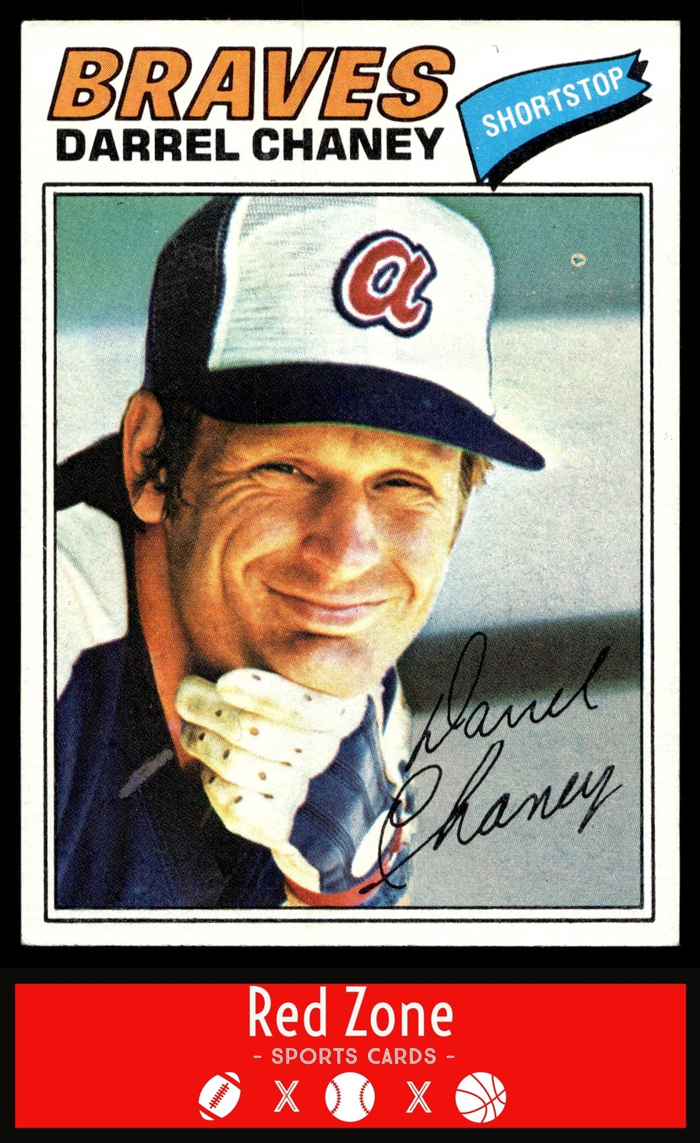 1977 Topps - #384 Darrel Chaney EX+