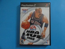 PS2 NBA LIVE 2003 - ORIGINAL COVER ART IN BLOCKBUSTER VIDEO CASE