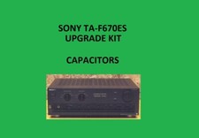 Stereo Amplifier SONY TA-F670ES Repair KIT - all capacitors