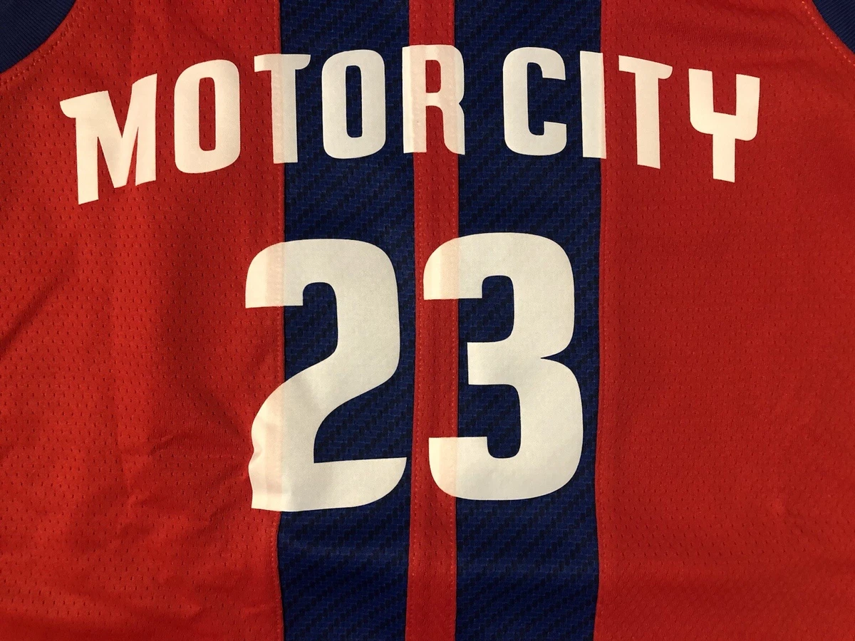 Detroit Pistons Motor City Jersey