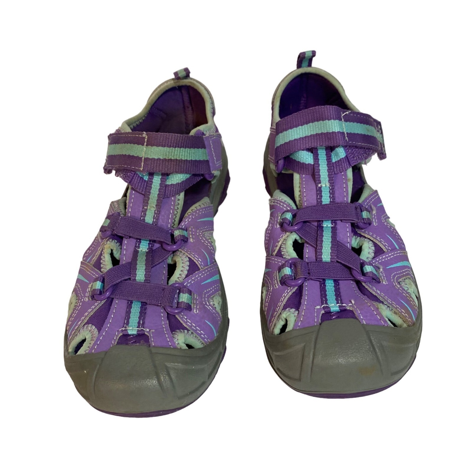 MERRELL Sandali Merrill Hydro Hiker da bambina taglia 2M EU 33 UK 1 grigio viola e turchese