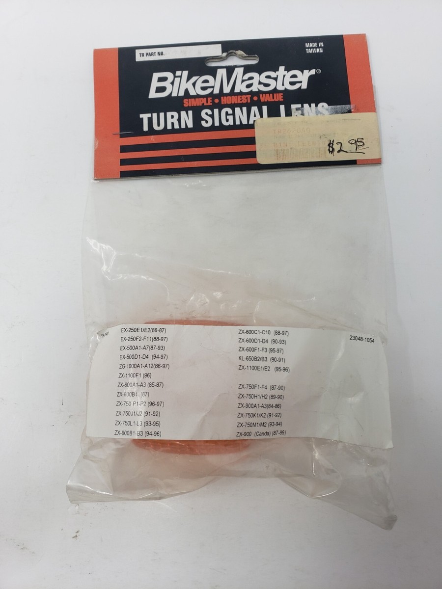Lot Of 3 BikeMaster 26-2040 Turn Signal Lens | eBay