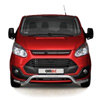 FrontbüGel FrontschutzbüGel Schutz FüR Ford Transit Custom 2012-2018 Abe Silber