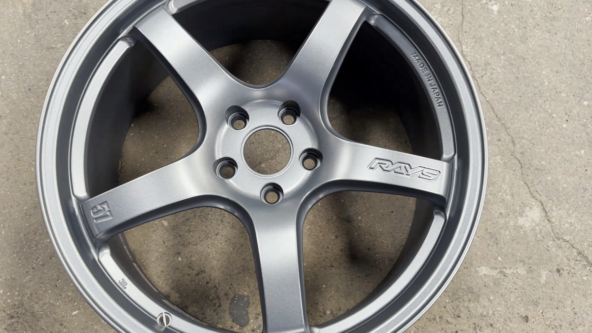 New 19x8.5 GENUINE RAYS GRAMLIGHT 57CR (4 Wheel) 5x112 Golf GTI