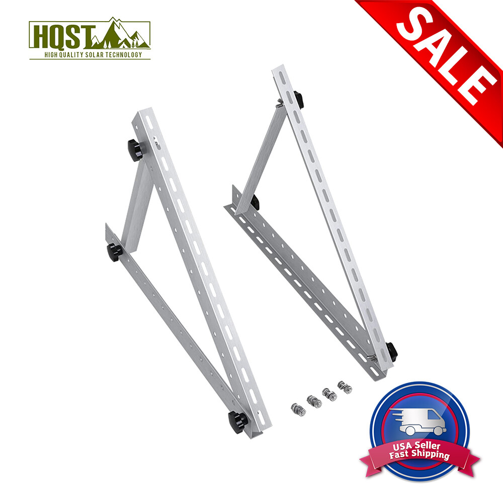 HQST Adjustble Solar Panel Tilt Mount Brackets Mounting Sola