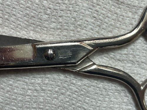 LOT 10 MIXED VINTAGE SCISSORS + SHARPENER, WISS KLAUSS SOLINGEN PEERLESS JA-SON - Picture 5 of 21
