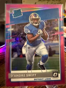 2020 Panini Donruss Optic D'Andre Swift Rated Rookie Pink