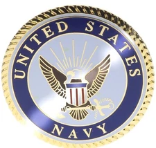 USN US Navy 7/8 inch Hat or Lapel Pin H14627 F4D22V