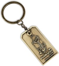 OFFICIAL PADDINGTON BEAR GOLD TAG KEYRING KEY RING NEW IN GIFT BOX HMB