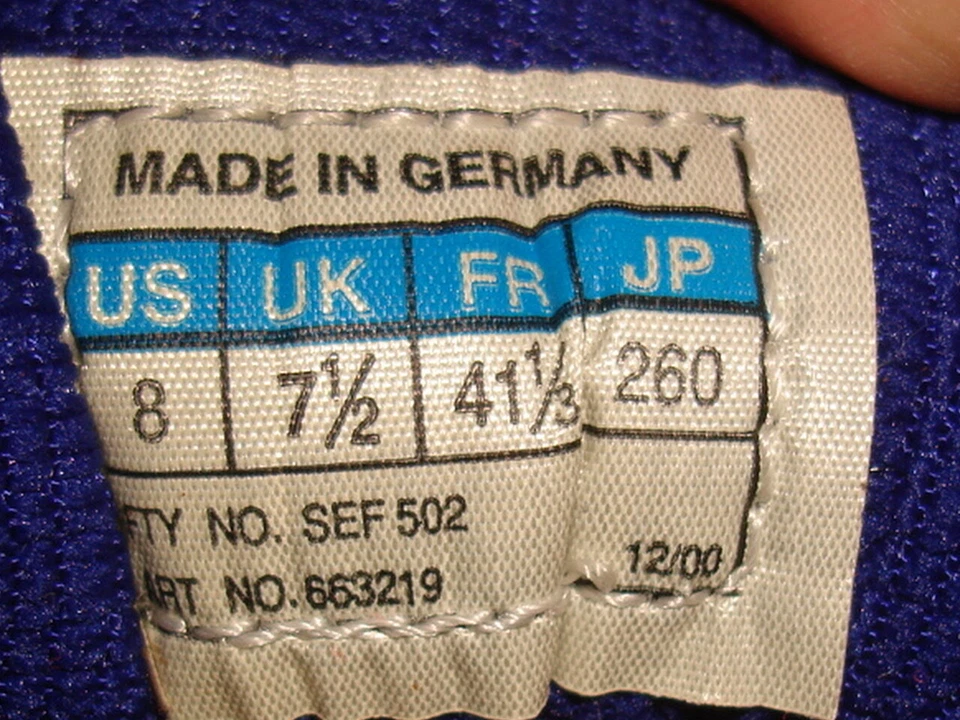 NWT MADE IN GERMANY ADIDAS ADIPRENE TRIPLE JUMP TRACK SPIKES 8/EUR 41,5 W/BOOT - Image 3 of 4