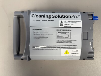3D Systems Cleaning Solution Pro 1L Cartridge for ZPrinter 650 Projet
