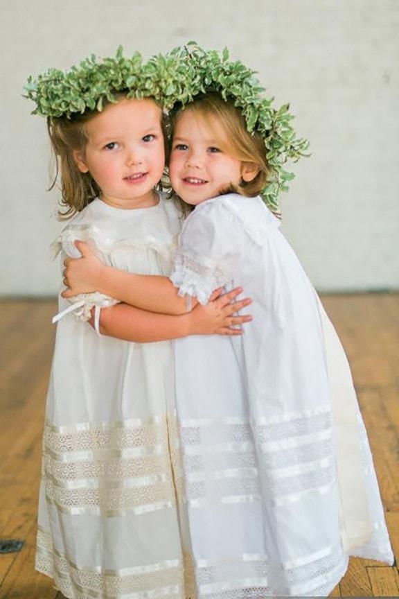 Savannah - Lace Flower Girl
