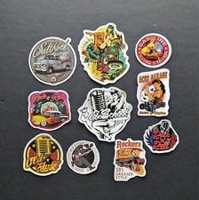 Old School Rock  Roll Stickers, Rock  Roll Decals,