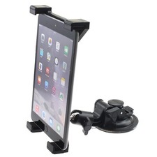 Car Mount Dash Windshield Holder Rotating Cradle Dock Heavy Duty for Tablets