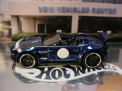 2025 Hot Wheels '15 JAGUAR F-TYPE PROJECT 7 dark blue Multi Pack Exclusive LOOSE