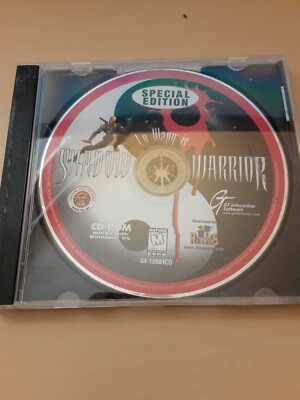 Lu Wang is Shadow Warrior. PC CD-ROM Game.