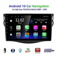 For Toyota RAV4 2007 2008 2009 2010 2011 2012 9"Android 10 Car Stereo Radio GPS