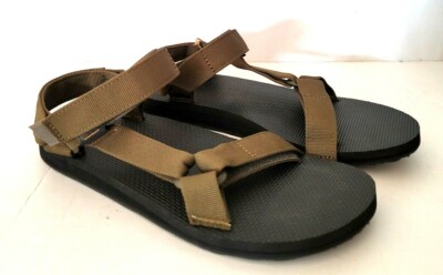 TEVA Men\'s Size 10 Original Sandals Olive Green Strap with Black Sole Teva Original Universal Men main image 4