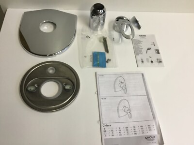 Grifería Ducha GROHE Chiara Antiguo Cromo, Oculto, Up