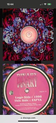 BINARY FINARY - 1998 / ZAPYA - 12'' VINYL - AQUA 11