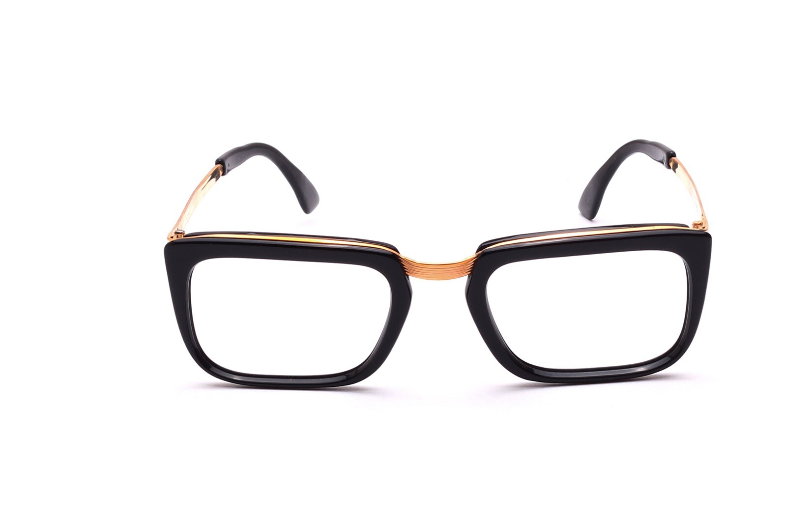 Винтажная модель Brille Herren Selecta Оправа Manager Schwarz Gold 52-22 мм Франция 41490₽