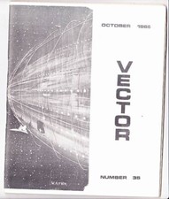 1965 Fanzine VECTOR #35 - JOURNAL OF THE BRITISH SCIENCE FICTION ASSOCIA...