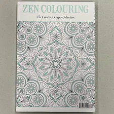 ZEN Colouring Magazine The Creative Designs Collection Advanced Art Therapy