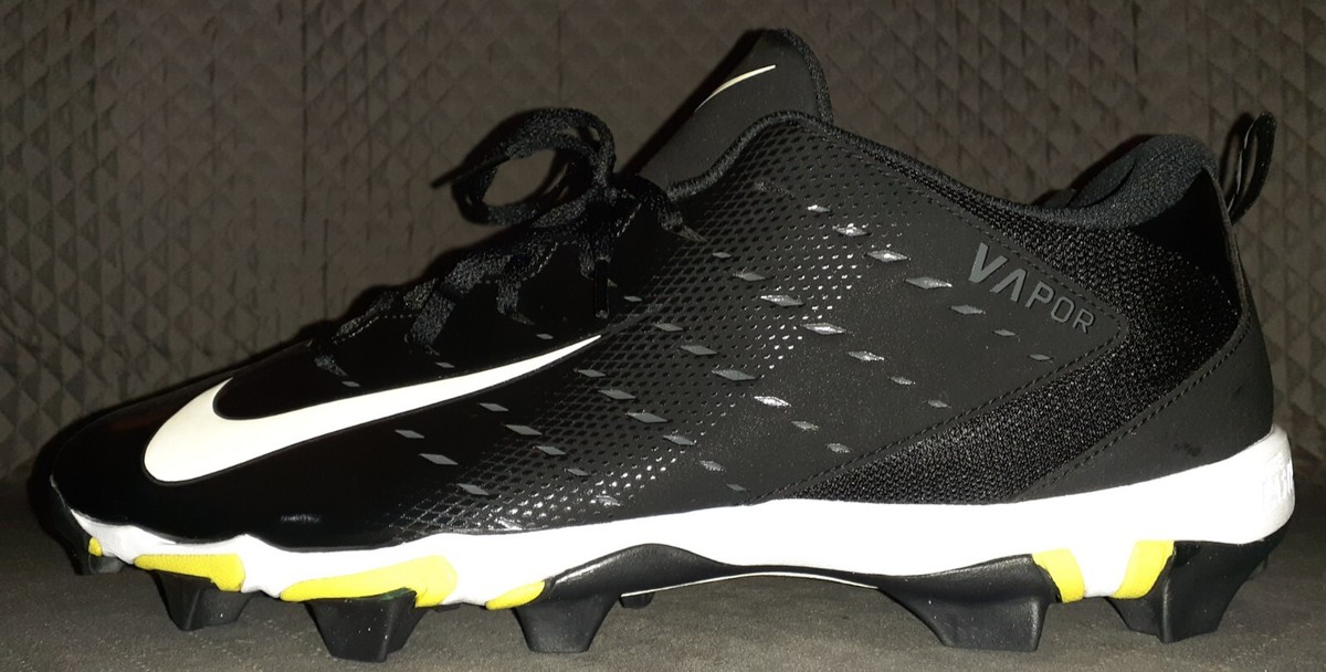 NIKE Vapor Untouchable Shark Men's Football Cleats Black White