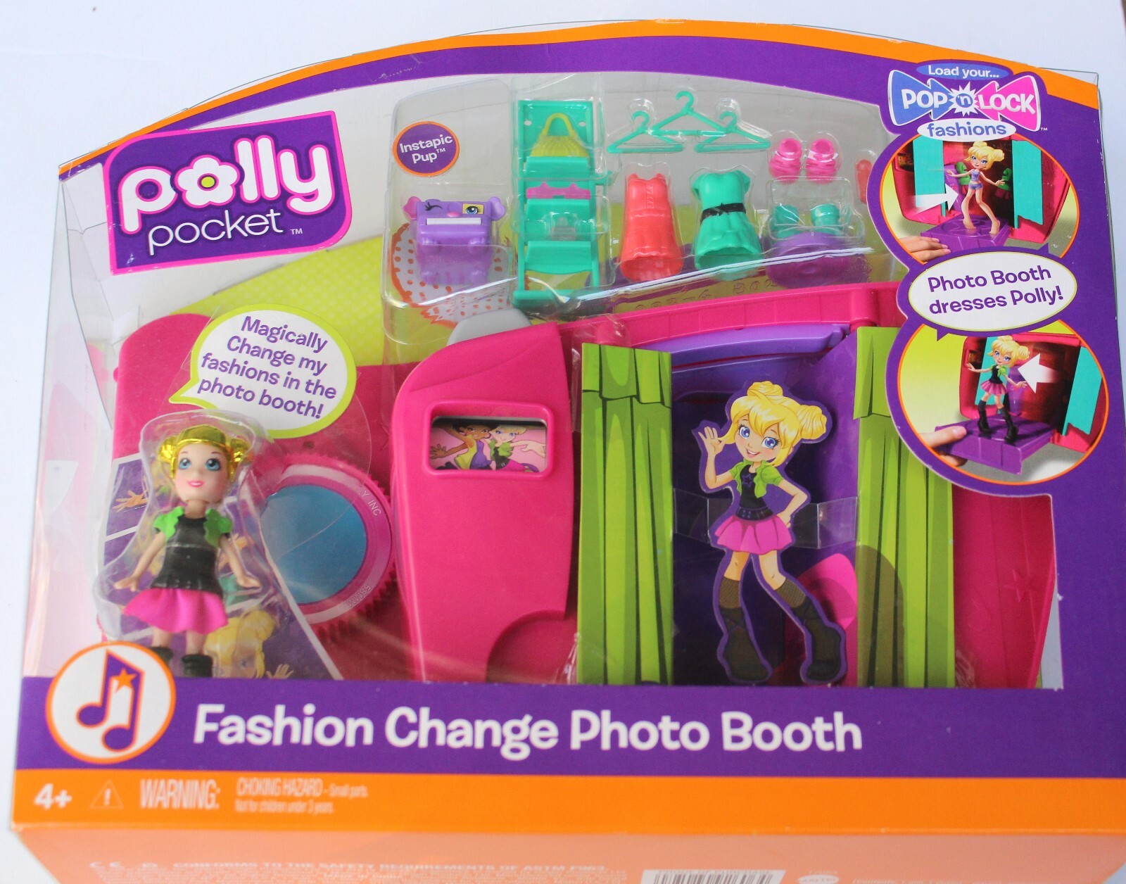 polly pocket change clothes