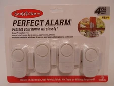 Perfect Security Alarm for Home Doors & Windows 4 pcs -90 dB- Item Brand NEW