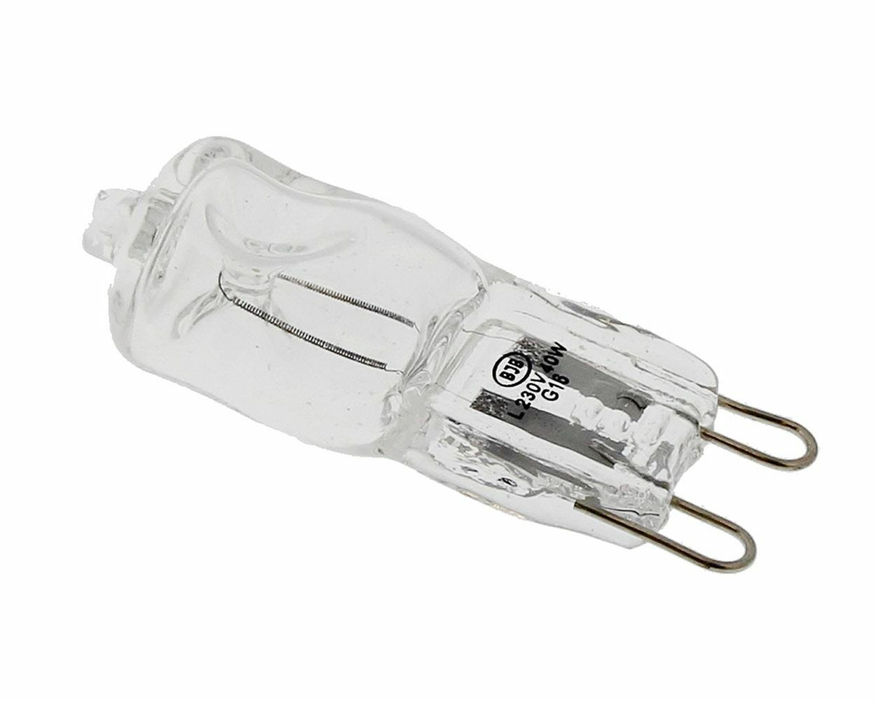 Genuine Zanussi Cooker Oven Bulb Lamp G9 40w for sale online eBay