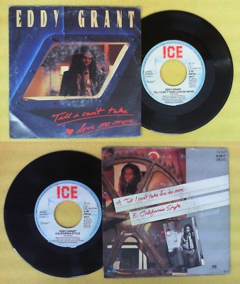 LP 45 7''EDDY GRANT Till I can't take love no more California style  (QSG1)