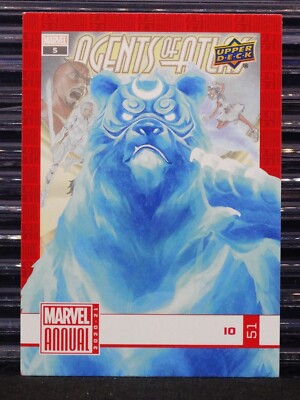 Lo 2020-21 UD Marvel Annual MCU Base Card #51 Agents Of Atlas