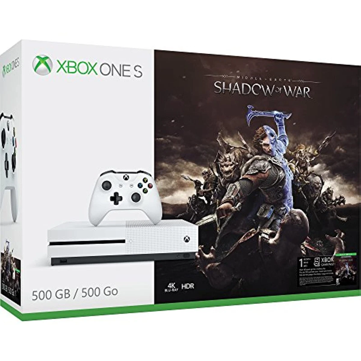 Xbox One S 500GB Game Bundle