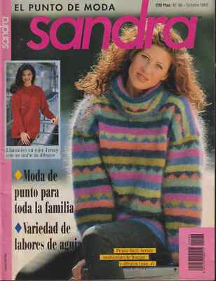 Sandra El Punto de Moda No 86 von 1993 in Spanischer Sprache