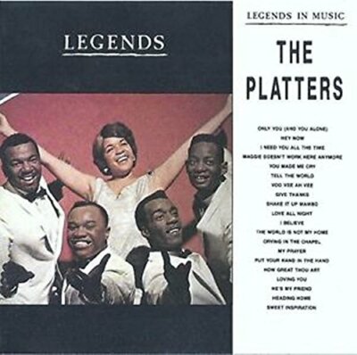 The Platters - Legends The Platters CD unknow Free UK P&P Value Guaranteed