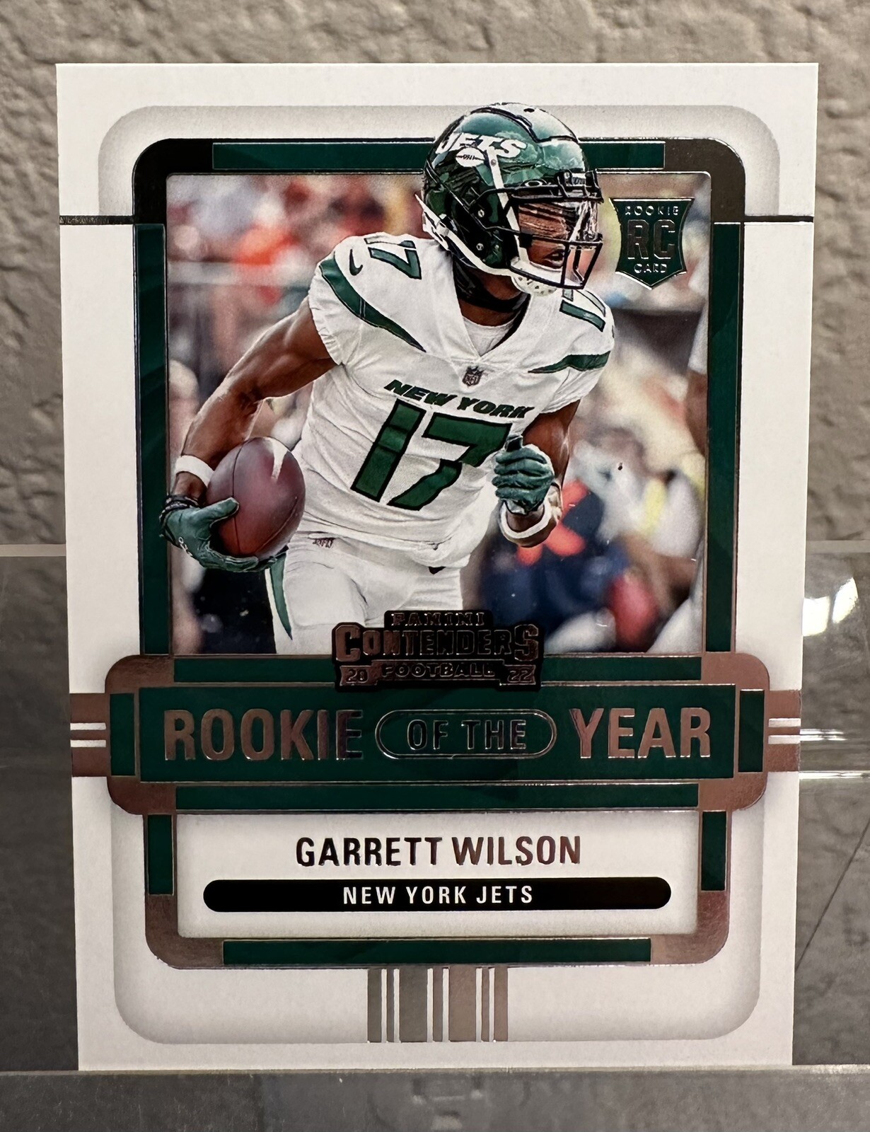 2022 Panini Contenders - Rookie of the Year Contenders #ROY-GWI Garrett Wilson
