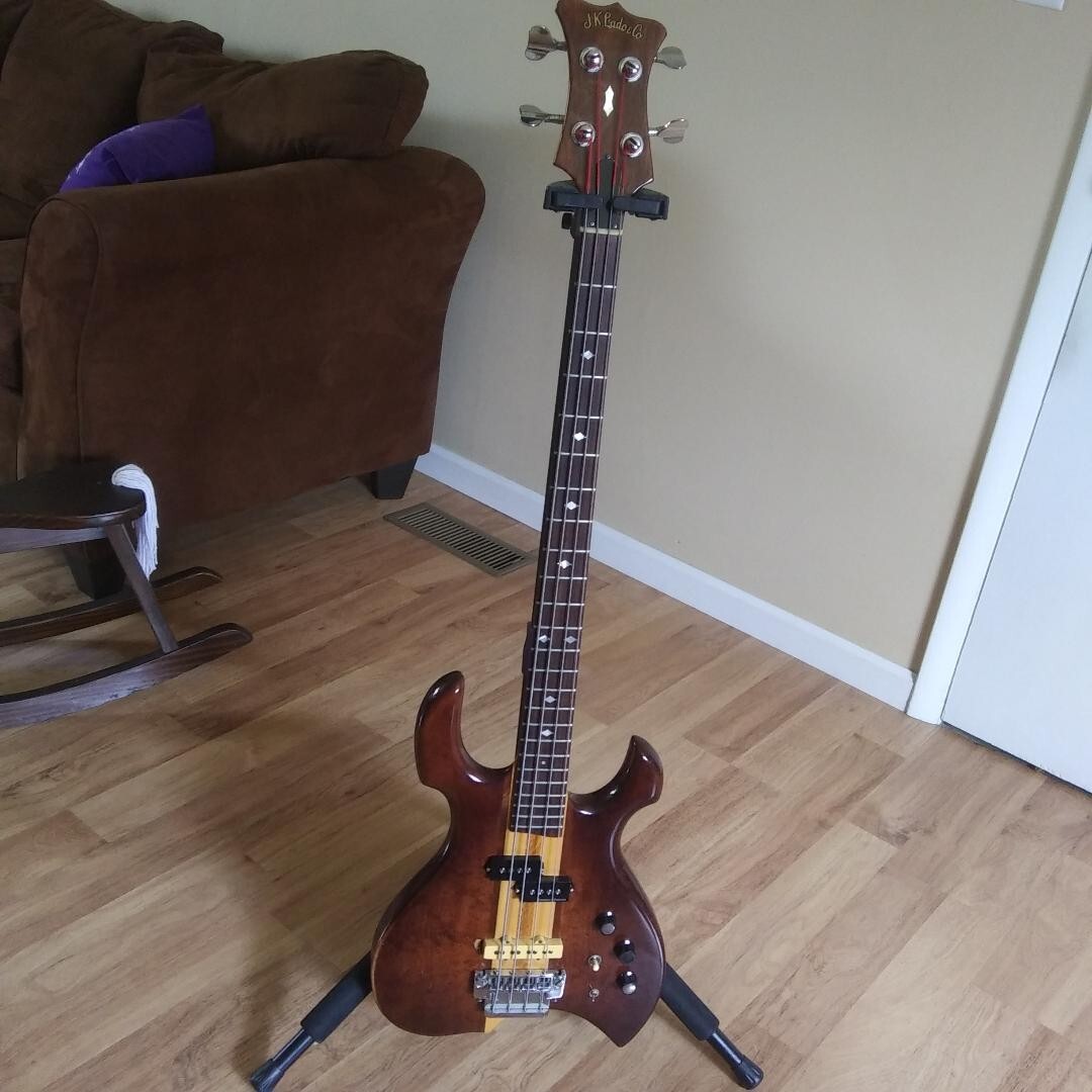 J.K. Lado R-2 Rocker Late 70's/early 80's Bass with Case