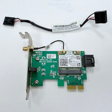 Lenovo Intel WPE8-134 V01 03T8168 WiFi Card  Cable 03T6556 PCIe LP Low Profile
