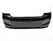 Original BMW iX i20 Basis Stoßstange Hinten 475 Black Sapphire 5A2F3C7 5A35F49