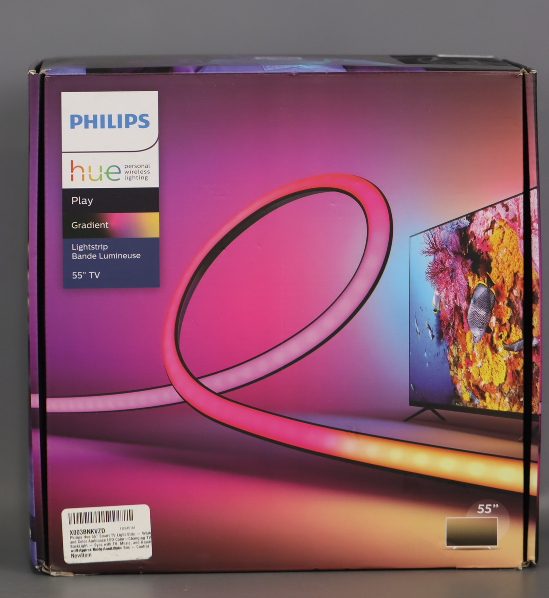 Philips - Hue Play Gradient Lightstrip 55