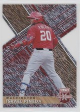 2019 Panini Elite Extra Edition Status Red Die-Cut /99 Israel Pineda #174 0f3j