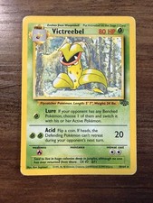 Pokémon TCG Victreebel Jungle Card Regular WOTC Edition 30/64 English LP/MP