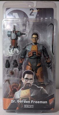 NECA Half-Life 2 Gordon Freeman 7'' Action Figure 2012 Valve NEW SEALED