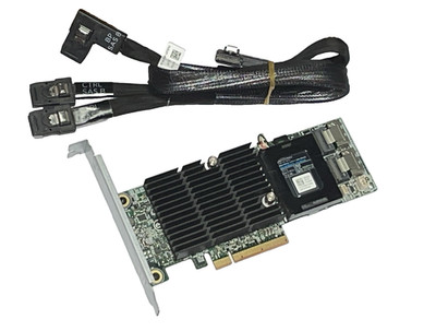 DELL 0VM02C PERC H710 SAS/6GB 512MB PCI-e x8 Raid Controller FP +BBU & SAS Kabel